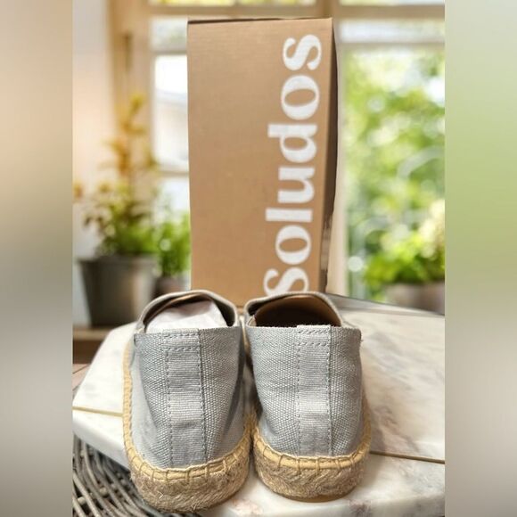 SOLUDOS Dali handcrafted Espadrilles Hand-braided stacked jute Size 6 EU 36.5 - Picture 10 of 16